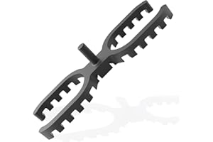 My Plast I 4 mm Fugenbreite - 200 Stück - offen geriffelt I Terrassen-Abstandhalter – hochwertiger Distanzhalter für Terrassendielen