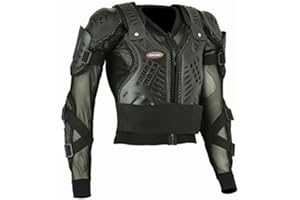 MCW Gear Scorpion Black Body Armour MX Motocross Motorcycle Mountain Cycling Skating Snowboarding spine Protector Guard Bionic Jacket