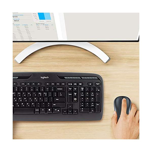 Logitech MK330 Combo Teclado y Ratón Inalámbrico para Windows, 2.4 GHz con Receptor USB Unifying, Ratón Inalámbrico… - Image 3