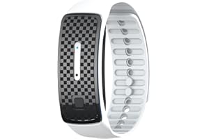 LICHENGTAI Ultraschall Mückenschutz Armband, Wasserdichtes Anti-Mücken-Band, Ultraschall-Mückenschutz-Armbänder Anti-Mücken-Band für Kinder Erwachsene Wiederverwendbar, Weiß