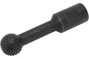 NAROOTE Sphere Rotary Burr, Arbortech Ball Gouge, Ball Gouge Angle Grinder Attachments Power Carving Tools Rotary Tool for Wood Carving Grinding Polishing Engraving (25mm)