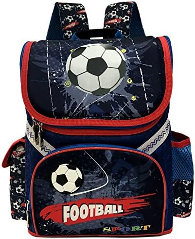 Toddler's Kid's Backpack--Cool Galaxy Cat Football Shool Bag Backpack Bookpack Casual Daypack for Boys Girls 6-12 Years Old