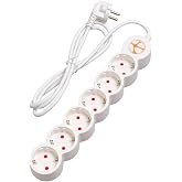 Tun&ccedil;matik Powerstrip 6 / Altılı Anahtarlı Grup Priz 5Mt | 10 yıl garanti