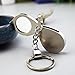 Produktbild RDJM 5X Mini Portable Folding Eye Lupe Edelstahl Lupe Keychain