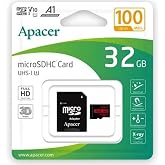 APACER 32GB MICRO SDXC R100Mb/s (AP32GMCSH10UB-R)