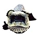 Tonsee® Winter Wool Knitted Fox Hats Baby Girls Shawls Hooded Cowl Beanie Caps (Grey)