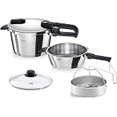 Fissler Vitaquick Edition Pressure Cooker 4.5+2.5 Liter