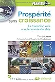 Prospérité sans croissance : La transition vers une économie durable
