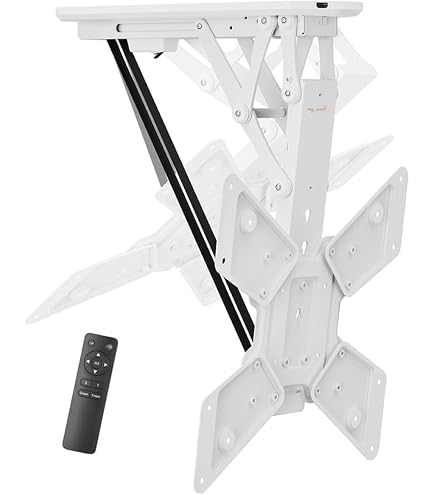 My Wall HL47MWL - Soporte De Techo Para Televisores (81,3 Cm - 190,5 Cm (75), Color Blanco