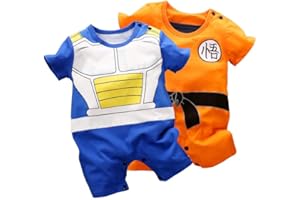 IURNXB 2-Pack Bébé Rompers Garçons Filles Cute Nouveau-né Bambin Coton Onesie cartoon Cosmeplay Bébé Vêtements
