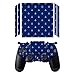 Produktbild Disagu SF-sdi-3645_1039 Design Folie für Sony PS4 liegend mit Controller - Motiv Kleine Anker - dunkelblau transparent
