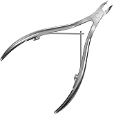 STALEKS CLASSIC 12 Manik&uuml;r Pensesi, 3 mm, Kısa Kavisli Kulplar | Evde kullanılan manik&uuml;r d&uuml;zeltici; elle bilenmiş kenarlar; p