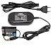 Produktbild HQRP Netzadapter / Ladegerät mit DC Koppler für Panasonic DMW-DCC12 DMW-AC8PP Lumix DMC-GH3 DMC-GH4 DMC-GH3K DMC-GH4K, DMW-BLF19PP