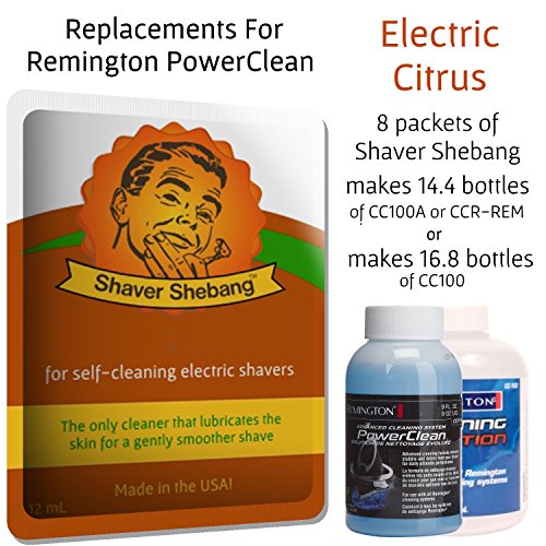 14.4/Remington PowerClean bottle equivalents - Electric Citrus