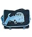 Produktbild Messenger Bag "T1 Bus" Retro Schultertasche in Navy/Skyblue