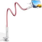 Bix SAIJI IVY-85 Akrobat Esnek Telefon Tutucu, Masa i&ccedil;in Esnek Uzun Kollu Telefon Montajı, Klips Braketi Kelep&ccedil;e Standı 4.0-6