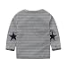 Baby Set,Eenkula 2016 New Baby Boys Pants Sets Stripe T-shirt Top Bib Pants Overall Outfits For 0-24M (80, Navy)
