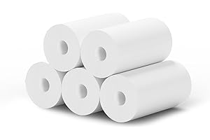 ASTGMI 5 Rouleaux de Papier Thermique pour Appareil Photo Enfants