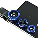 Produktbild First2savvv JTSJ-YY-A03 blau 3 in 1 Clip-On Kamera Adapter Optische Weitwinkelobjektiv FishEye Fischauge Objektiv Linse & Micro Objektiv Linsen Smartphone Handy Universal für sony Z1 E1 Z1 compact xperia Z2 xperia M2 Huawei P7 Arsenal Edition Huawei Ascend Y550 Huawei Ascend y330 Nexus 6 iPad Air 2 iPad mini 3 Samsung Galaxy Tab PRO 12.2 HTC Desire 620 320 HTC M9 Plus ONE E9 Nokia Lumia 640XL/ 640 Samsung Galaxy S6 S6 edge A5/ A3 Core Prime Sony Xperia M4 aqua/E4g HUAWEI Y3 Y625 Ascend G620S/ G620/Y520/Y221/G730 / Y600 MATE 7 MINI, HUAWEI MATE 7 Compact blackberry leap