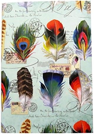 A6 Writing Doodle Book - Feathers - 48 Pages - by Quire