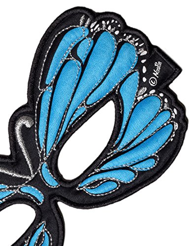 Dreamy dress-ups 50755 blau Schmetterling Maske (One Size) - 2