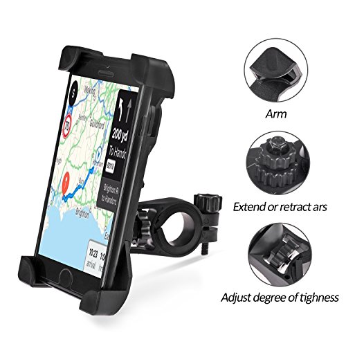 Preisvergleich Produktbild SMAtech Fahrrad Handyhalterung für Alle Fahrrad Lenkstangen