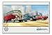 Produktbild Poster VW Camper Beetle und Golf Retro Stil Magnettafel silber Rahmen, 96,5 x 66 cm (ca. 96,5 x 66 cm)