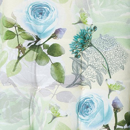 Preisvergleich Produktbild Sitzkissen KISSEN FLORANCE 47X47 ROZEN LIME