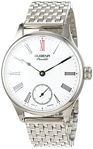 Dugena Herren-Armbanduhr EPSILON 4 Analog Handaufzug Edelstahl 7090058 Dugena Herren-Armbanduhr EPSILON 4 Analog Handaufzug Edelstahl 7090058