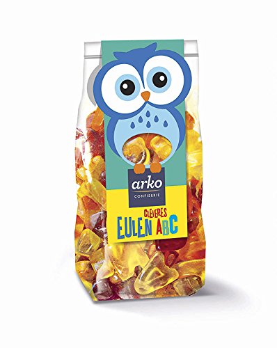 Preisvergleich Produktbild Arko »Cleveres Eulen-ABC«, Fruchtgummi-Buchstaben, 250 G