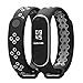 Produktbild BZLine® Mi Band 3 Uhrenarmband Dauerhaftes Ersatz TPU Anti-Aus-Armband Sport Armband für Xiaomi Mi Band 3 (Weiß)