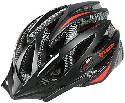 Mountain Road Bike Sports Helmet,Uzexon Lightweight Adult Unisex Cycle Cycling Helmet with Removable Visor,Adjustable Wheel System,A Soft Liner -(RRP £59.99 Five Colros Avaliable)