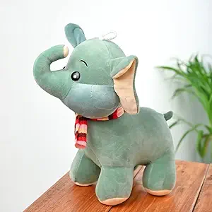 FlowerAura Cute Cuddly Elephant Soft Toy Gifts for Girls, Boys, and Kids Birthday , Return Gifts