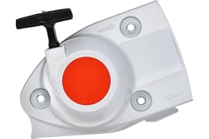 MULTIM für STIHL Haishine Rückstoß Starter Kompatibel mit Stihl TS410 TS420 TS480I TS500I TS 410 420 480I 500I Betonabtrennsägen, Rückstoßstartergriffe Länge der Zugschnur 0,8m