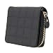 Produktbild Domybest Frauen Kurze Brieftaschen Pu-leder Weibliche Plaid Geldbörsen Nubuk Kartenhalter Brieftasche Reißverschluss Brieftasche Mit Geldbörse