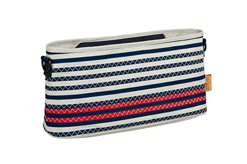 Lassig Casual Buggy Organizer (Zig Zag, Navy)