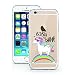 Produktbild iPhone 7 Hülle von licaso® kompatibel für das Apple iPhone 7 aus TPU Silikon Born to Shine Einhorn Muster ultra-dünn schützt Dein iPhone 7 Case Design Schutzhülle Bumper
