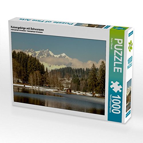 Preisvergleich Produktbild Kaisergebirge mit Schwarzsee 1000 Teile Puzzle Quer