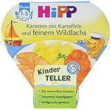 Hipp Karotten mit Kartoffeln und feinem Wildlachs