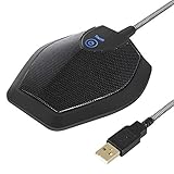 【FÜR KONFERENZEN GEMACHT】 - Dieses Mikrofon eignet sich perfekt für große Konferenzmeetings, bei denen Menschen treffen über ein Internet-Netzwerk mit Skype/GoToMeeting/WebEx/hangouts/Fuze und anderen Softwares durchführen. Sie können es auch für Gerichtsberichte, Seminare, Fernschulungen, Geschäftsverhandlungen, Videochats usw. verwenden.