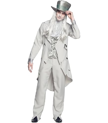 Gentleman Mime French Artist Costume - Complete Mens Fancy Dress Outfit