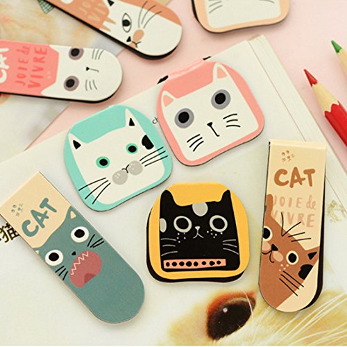 2pcs Mini Cat Im n Bookmark papel Clip papeler a suministros regalo estilo aleatorio reviews 2pcs Mini Cat Im n Bookmark papel Clip papeler a suministros regalo estilo aleatorio