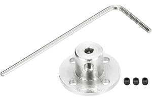 QUARKZMAN 2 stycken 3 mm flänskoppling buntar rigid guide modell koppling tillbehör axelaxel lämplig med mini insexnyckel och fästskruv för gör-det-själv RC-modellmotorer