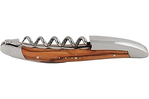 Forge de Laguiole Sommeliermesser - Dreiteilig - Olivenholz - Finish glänzend