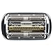 Braun 92S Series 9 Electric Shaver Replacement Foil and Cassette Cartridge - Silver