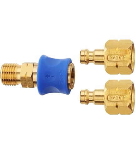 2 Pièces Raccord En Laiton 1/4 Pouce, Adaptateur Raccord Gaz Propane Double Mâle 1/4 Pouce, Connecteur Pour Raccords Gaz, Plomberie, Climatisation Et Panneaux Solaires