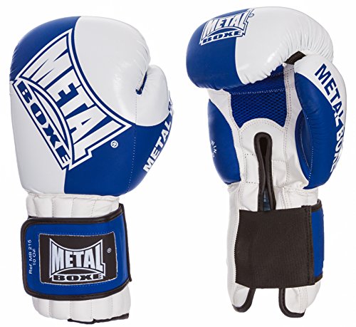 METAL BOXE MB215 Gants Mixte Adulte, Bleu, Taille 10 oz