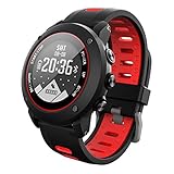 reloj pulsometro altimetro barometro 【Potencia Ultrabaja】En el modo operativo GPS, el tiempo de espera es de 10.5 a 15 horas y su duración de batería es de 20.5 días en circunstancias normales. Puede ser compatible con el tesoro de carga, el cargador del automóvil y la carga de la computadora. para Android y iOS Smartphone.
