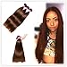 Price comparison product image 8A brazilian straight hair extensions human hair bundles light brown hair Mixed Length 14 16 18 Inch