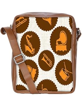 Snoogg , Damen Umhängetasche mehrfarbig multi